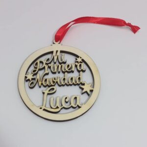 bola árbol Navidad personalizada