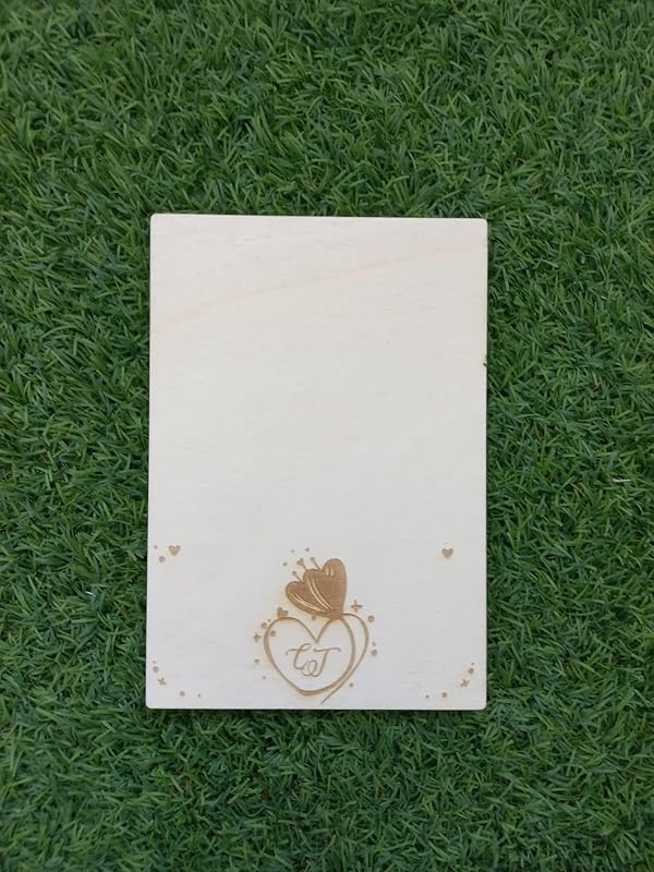 marco fotos de madera personalizado para parejas